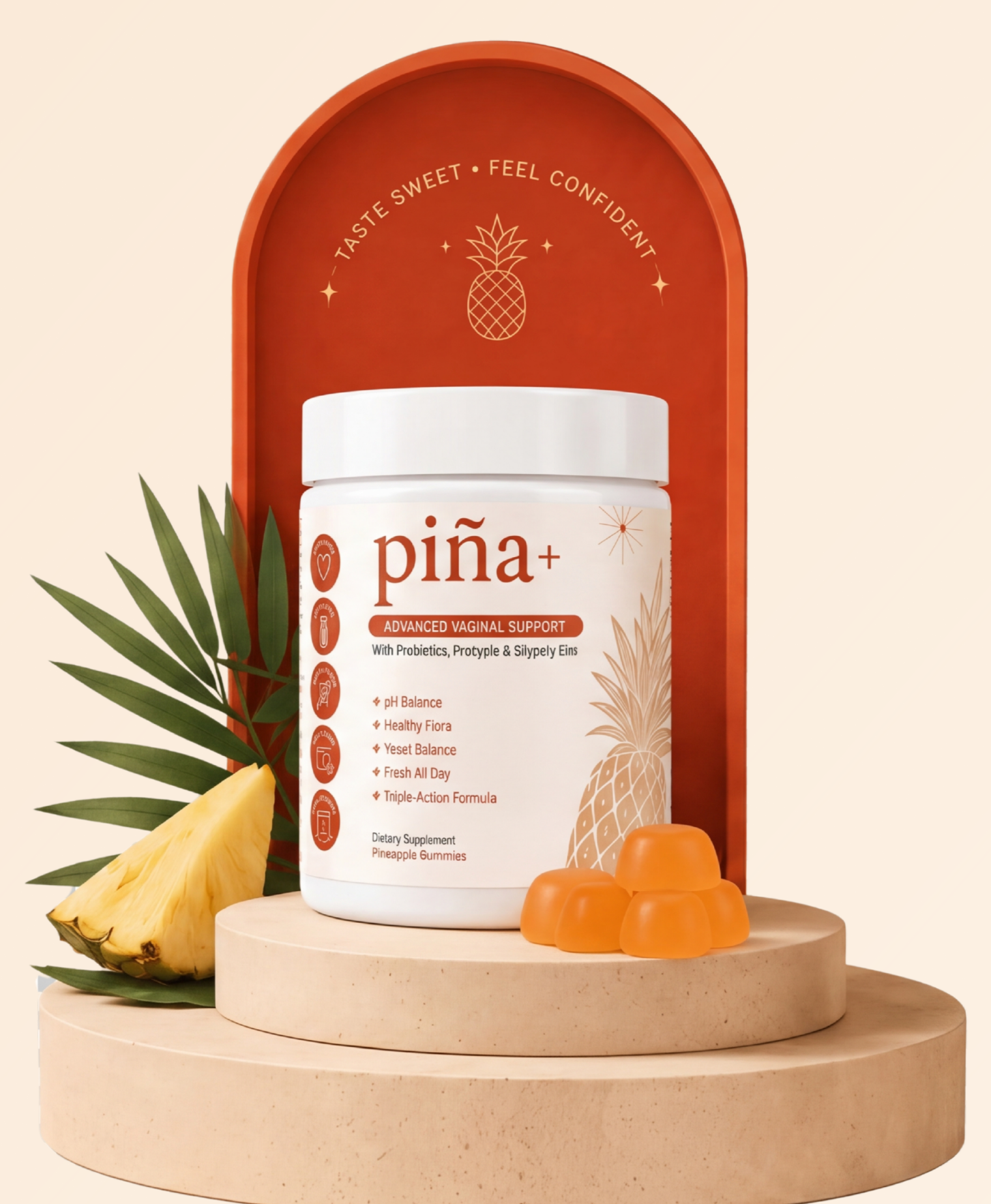 piña+ vaginal probiotic gummies