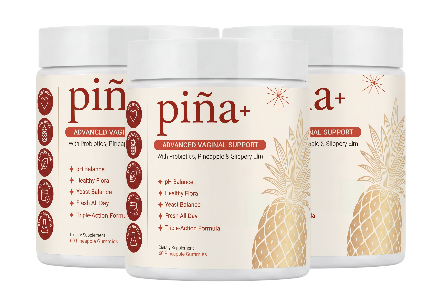 piña+ 3 bottles